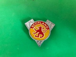 Vintage Scotland Football Enamel Badge 47