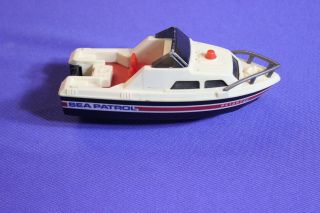 Vintage 1978 Tomy Sea Patrol Toy Boat - No Motor