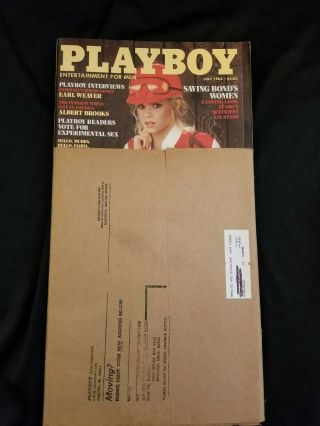 Playboy July 1983 Ruth Guerri Pom / Carrie Fisher 20 Q&a Vg,  Vintage Syr56