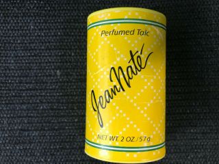 Vintage Jean Nate Perfumed Talc 2 Oz By Revlon - Smells Pretty