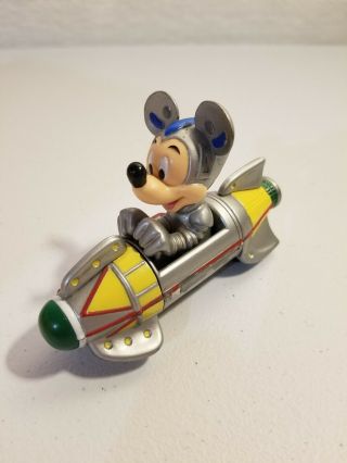 Mickey Mouse Toy Rocket Vintage Car 4 " Spaceship - Broken Wing