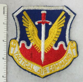 Tactical Air Command Us Air Force Patch Older Vintage Usaf