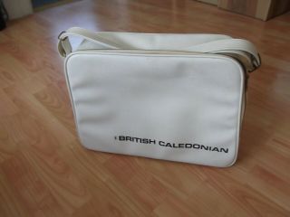 Vintage British Caledonian Flight Bag (1970s Era) - Item