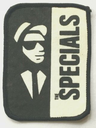 The Specials - Old Og Vtg Early 1980s Printed Patch Sew On Ska 2tone Cloth Badge
