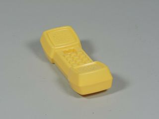 Vintage Fisher Price Yellow Kitchen Phone From Fun With Food Kitchen
