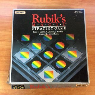 Vintage 1987 Board Game - Rubik 