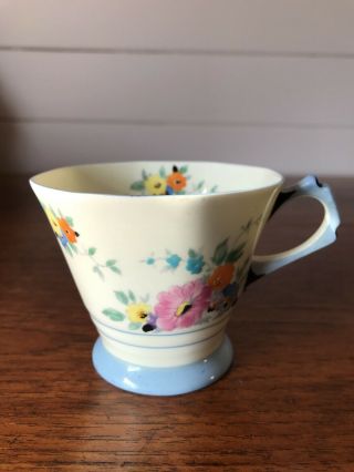 Vintage Tuscan China Plant Orphan Replacement Cup Made In England Art Deco