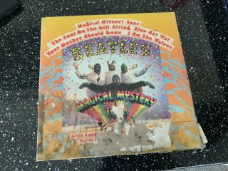 The Beatles Magical Mystery Tour Vintage Stereo Vinyl Lp Apple.