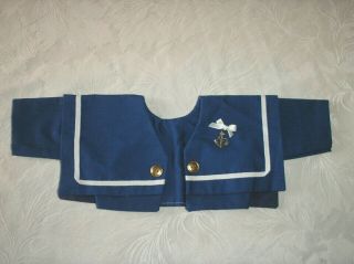 Vintage Style Teddy Bear Naval Jacket