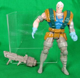Vintage 1992 X - Men Clobber Action Cable 5 " Figure Toy Biz Complete (a)