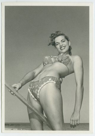 Vintage Postcards - Photos By Bunny Yeager Of Female Model - Nanci White