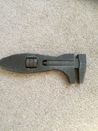 Vintage Adjustable Spanner Wrench King Dick British Made 61/4”
