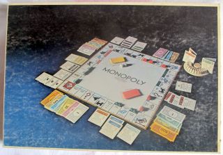 COMPLETE Vintage 1974 MONOPOLY Board Game ANNIVERSARY EDITION Parker Brothers 2