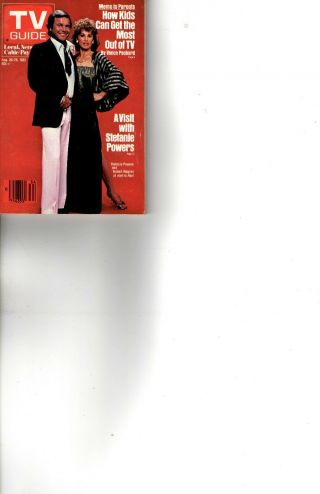 Vintage - 8/20/1983 - Stefanie Powers & Robert Wagner - Hart To Hart Cover
