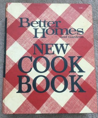 Vintage Better Homes And Gardens Cook Book 1968 5 Ring Hardcover