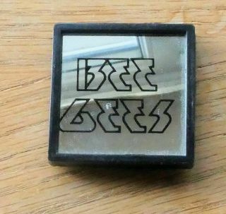 Vintage The Bee Gees Pop Group Artists Music Memorabilia Mirror Pin Badge