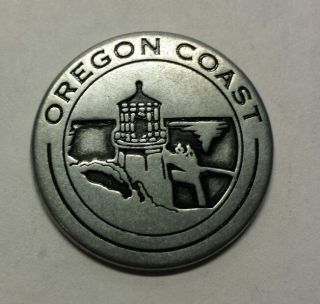 Oregon Coast Us 101 Vintage Tourist Souvenir Coin Token