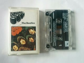 The Beatles - Rubber Soul.  Vintage Cassette Tape.  Includes Drive My Car,  Etc