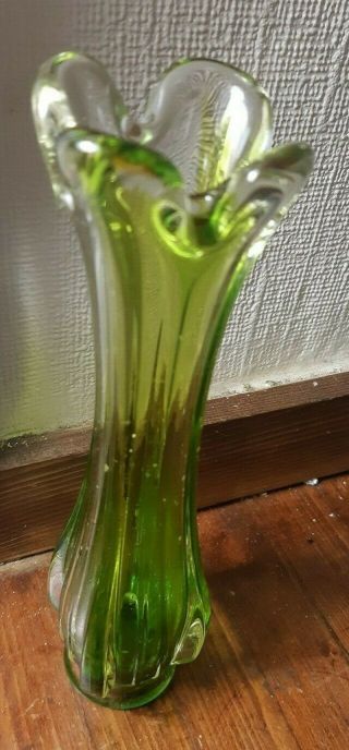Vintage Murano? 10 Inches High Vase  Vx6