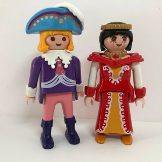 Playmobil Fairy Tales Castle Vintage 3021 Royal Feast Nobleman & Lady Figures