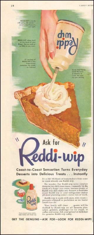 1949 Vintage Ad For Reddi - Wip`art Photo Pumpkin Pie Reto Can (120216)