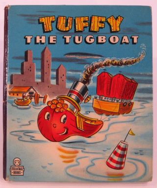 Tuffy The Tugboat Vintage Whitman Tell A Tale Alice Sankey 1947 Hb Vg,