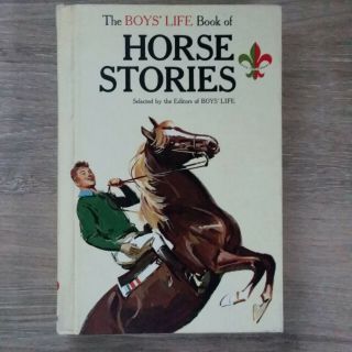 Vintage Book The Boys Life Book Of Horse Stories Hardcover 1960s Horses Cowboys