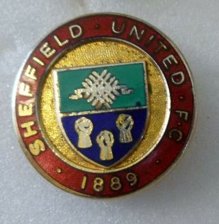 Sheffield United Football Enamel Pin Badge The Blades Old Vintage Badge