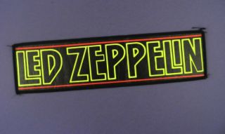 Led Zeppellin - Vintage Sew On Cloth Patch