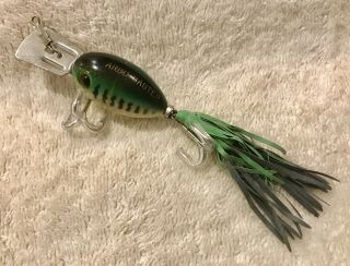 Fishing Lure Fred Arbogast 1/4 Arbo Gaster Rare Baby Bass Tackle Box Crank Bait
