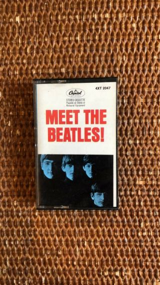 Meet The Beatles By The Beatles (cassette Tape Capitol Music Vintage)