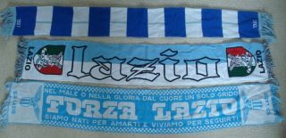 Vintage Lazio Football Scarf/scarves Rare
