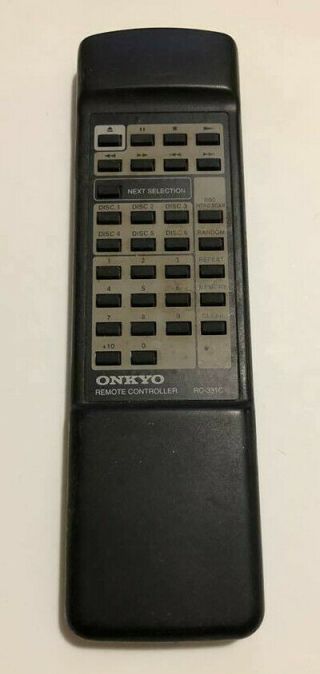 Onkyo Rc - 331c Remote Controller Vintage