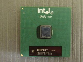 Intel Sl5l5 Celeron 566mhz 128/66 Vintage Socket 370 Cpu Processor