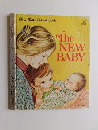 The Baby Little Golden Book Vintage 1975 Illustrated By Eloise Wilkin