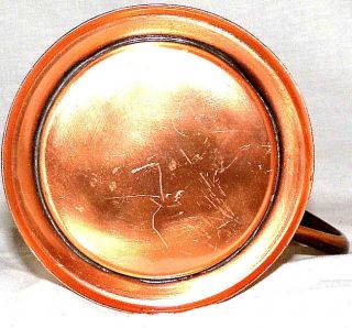And Rare Heavy Vintage Copper Pint Tankard 5