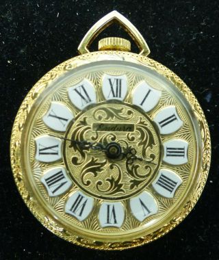 Antique Endura Gold Filled Pocket Watch 1 Jewel
