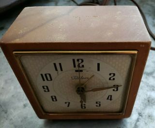 Vintage Telechron Clock Art Deco 3