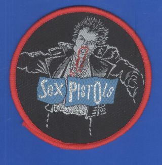 Sex Pistols Sid Vicious Vintage 1980s Sew - On Patch