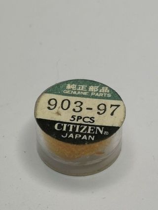 Pack Of 5 Vintage Citizen Parts For Cal.  8950 And 8952 Part No 903 97 Nos