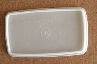 Vintage Tupperware Replacement Rectangle Clear Lid Only 817 - 18