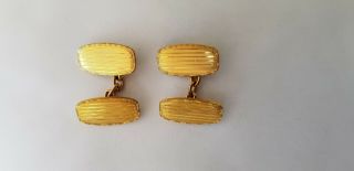 Antique/vintage 14ct Rolled Gold Cufflinks/relisted.