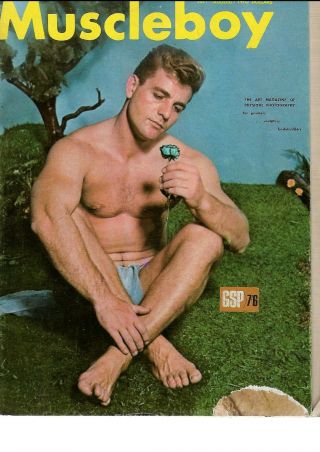 Muscleboy July - Aug 1966 Vol 3 N0.  3 / Gay Interest,  Vintage,  Beefcake,  Physique