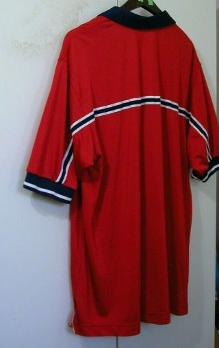 Vintage NIKE Team USA Red Soccer Jersey XL 2