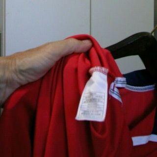 Vintage NIKE Team USA Red Soccer Jersey XL 4