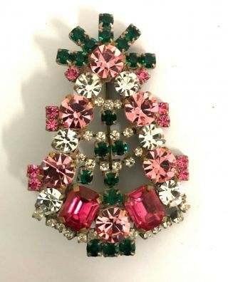 Vintage Style Hand Made - A Pin Christmas Tree Husar.  D S - 528