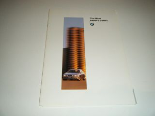 Vintage 1995 The Bmw 5 Series Car Dealers Sales Brochure