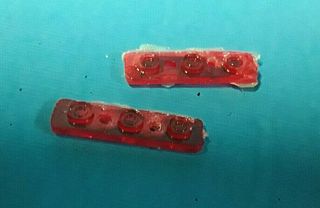 Vtg Mpc 1968 Chevy Impala Conv 1/25 Model Annual 68 Orig Part Taillights