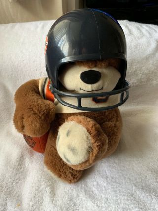 Vintage Nfl Chicago Bears Huddles Soft Plush Toy 1980’s Official Bear