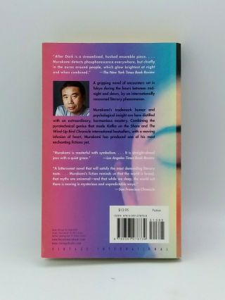 After Dark by Haruki Murakami (Vintage International Paperback,  2008) 2